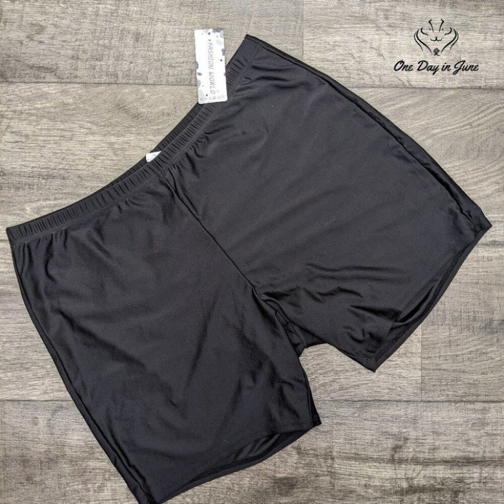 CharmLeaks Bikini Bottom Swim Shorts Swimsuit Size 0X